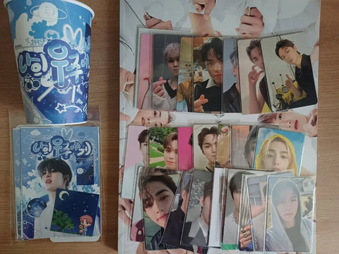 Seventeen S.Coups/Vernon photocard set