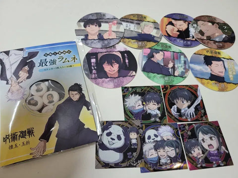 (Bulk) Jujutsu Kaisen Movie Hidden Inventory/Premature Death Coaster Sticker Ramune Yuta Gojo Geto Nanami
