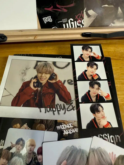 N.SSign Mini Album Vol. 2 Signed Album Happy & Ver. + Photocards and Other Goods