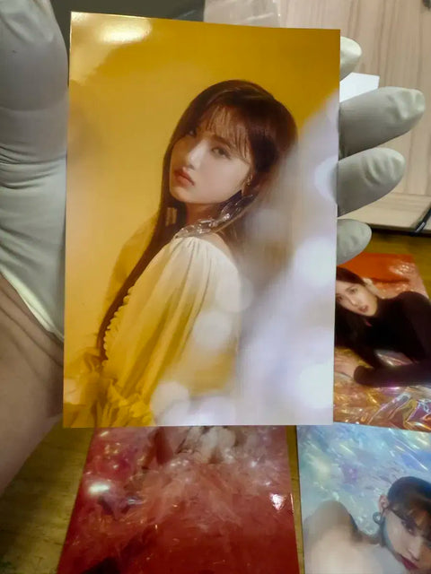 Girl group Everglow real photo 6-piece set, flaw O, Fuji Color