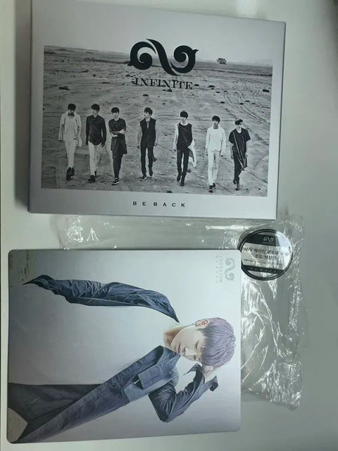 Infinite album regular 2nd album repackage be back first edition limited Sunggyu photocard transfer