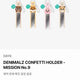 DAY6 Key Confetti Keyring