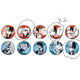 My Hero Academia Todoroki Shoto Jump Shop Badge