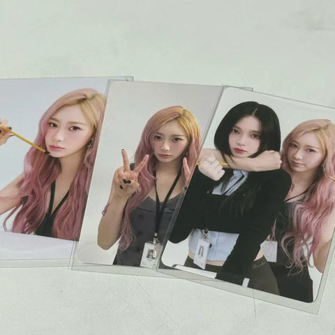 aespa Giselle 2025 Season's Greetings Trading Card Photo Card Bundle
