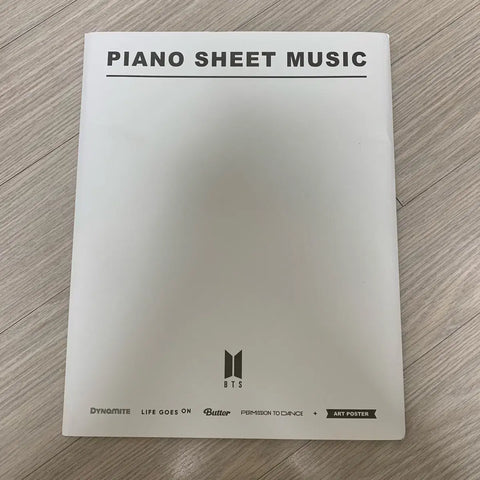 BTS piano sheet music (bundle)