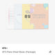 BTS piano sheet music (bundle)