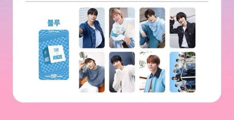 Vera Rize Photocard Set Blue Unopened