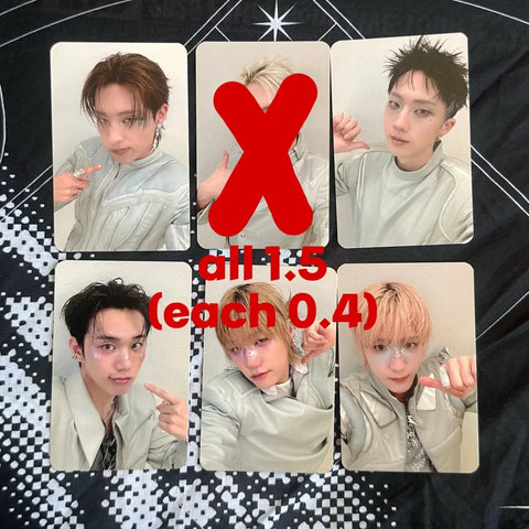 P1Harmony Pmoni Concert Most Wanted P.O.S Point Photocard First Concert Last Concert