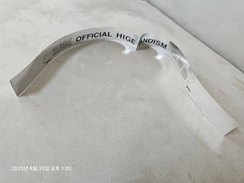 Official Hige Dandism Korea concert ginte + slogan