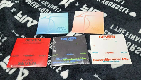 BTS Jungkook JUNGKOOK Single SINGLE CD 3D SEVEN