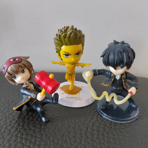 Gintama Hammer Sougo Golden Kondo Mayo Hiji ChibiTama Theater ChibiKyun Gacha Figure