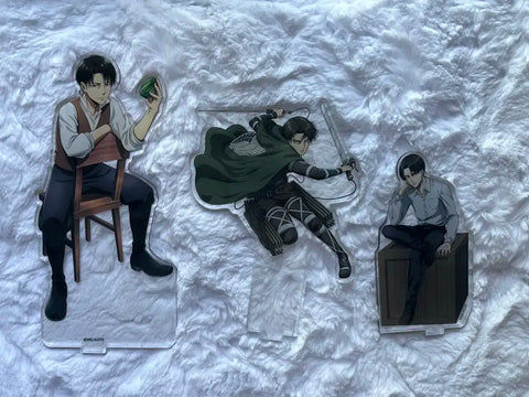 Attack on Titan Levi Acrylic Stand Bundle Sale