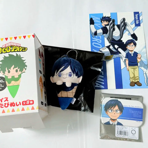 My Hero Academia Tenya Iida Ice Tapi Nui, Chibi Can Badge, Postcard Set