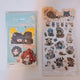 Arknights, Mingfang, Reunion Huan memo pad + fan-made stickers