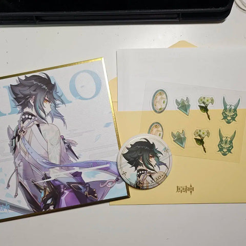 (Batch) Genshin Impact Xiao Birthday Gift Set
