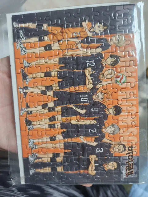 Haikyuu!! Illustration Clear Poster Mini Date Tech Haikyuu!! Puzzle