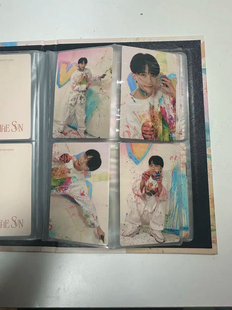 Seventeen Jeonghan photocard bundle + photocard book