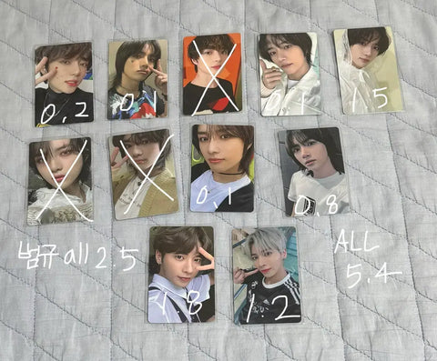 TXT Beomgyu Taehyun photocard sale/transfer