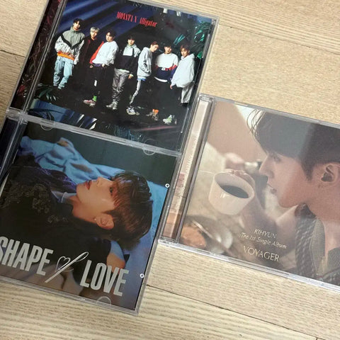 MONSTA X Kihyun Japanese Album Jewel CD Bundle