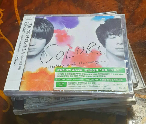 TVXQ JYJ Hero Jaejoong Micky Yoochun COLORS Unopened Album