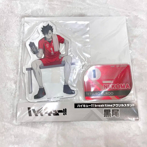 Haikyu Kuroo Jump Festa Break Time Acrylic Stand Unopened