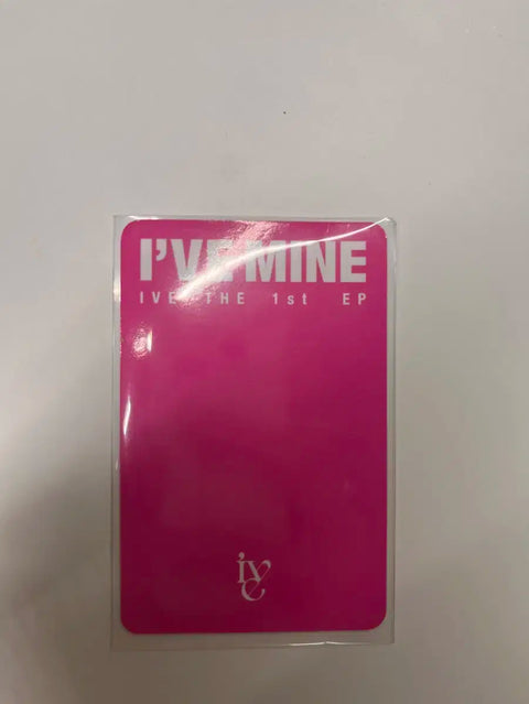IVE photocard