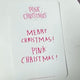 RIIZE Sohee Pink Christmas Photocard