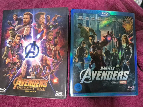 Avengers Blu-ray Infinity War + Avengers
