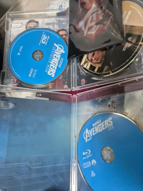 Avengers Blu-ray Infinity War + Avengers