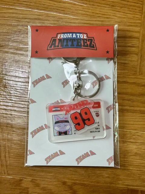 ATEEZ Choi San Sandeok Keyring Aniteez