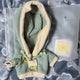 Selling doll clothes Riga Hood, 20cm, green.
