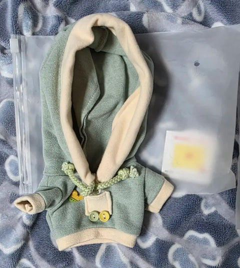 Selling doll clothes Riga Hood, 20cm, green.