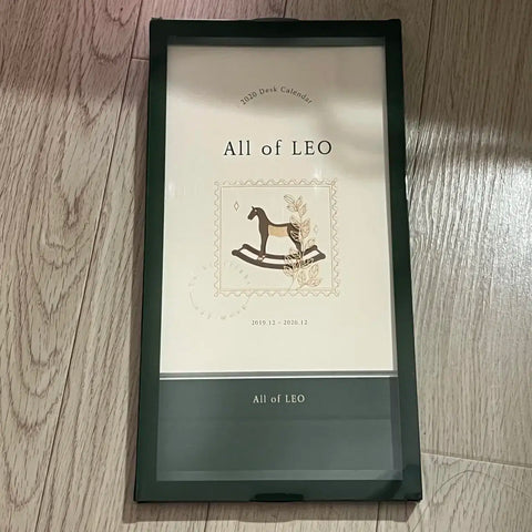 VIXX Leo All of Leo 2020 Desk Calendar Full Box