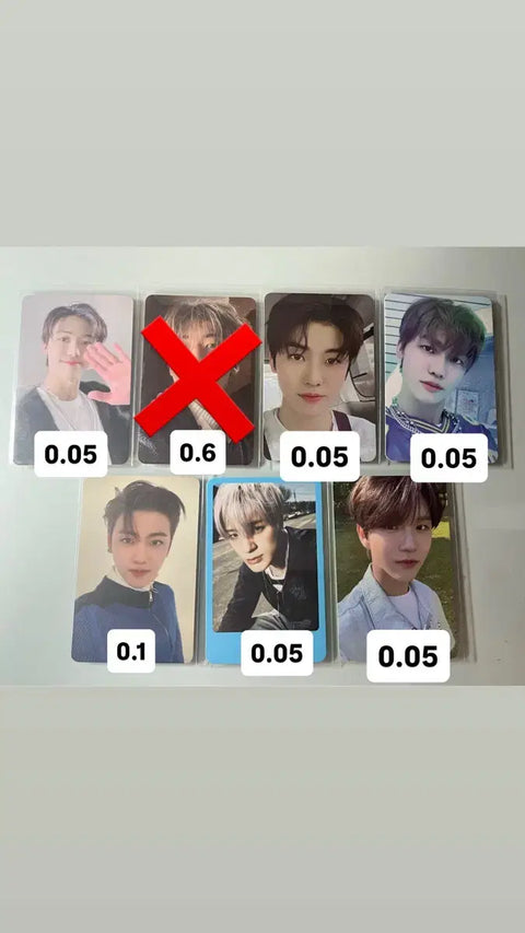 NCT 127 Dream Wish Photocards Johnny Taeyong Yuta Doyoung Renjun Jeno Haechan Jaemin Chenle Jisung Jaehee