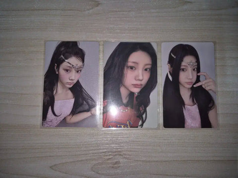 ILLIT bomb BorrowedCat Billyangie Wonhee album photocard set