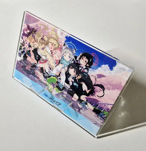 Blue Archive Countermeasures Committee Acrylic Smartphone Stand