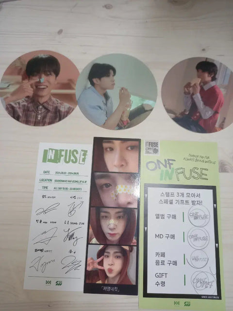 ONF INFUSE POP-UP Store MD for sale.