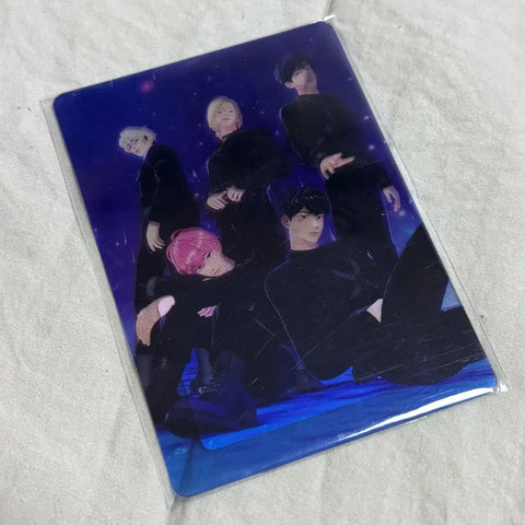 Selling PlayV transparent big photo card, will wait!