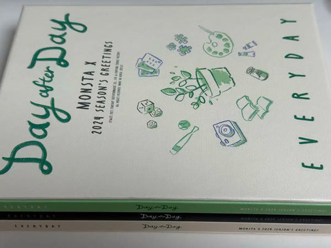 MONSTA X 2024 Season's Greetings Opened (Unused)
