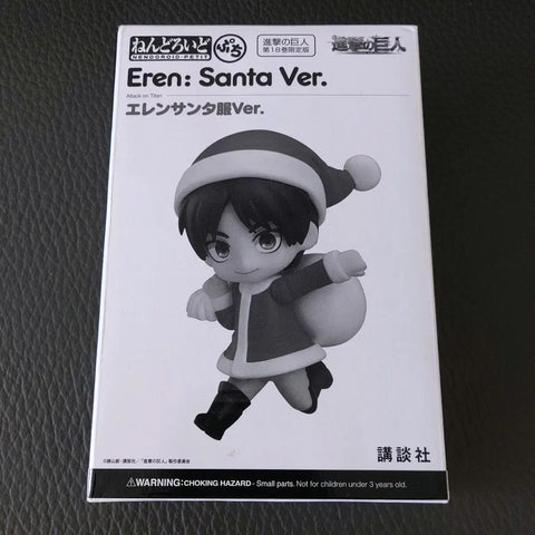 Attack on Titan Eren Santa Nendoroid Puchi Figure Attack on Titan