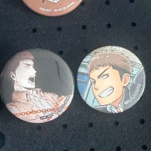 Attack on Titan Attack Junior High Ichiban Kuji Kuji Jean Mini Can Badge Bundle