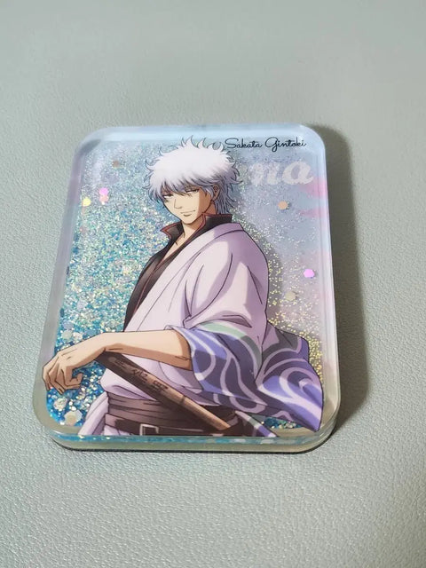 Gintama Gintoki Acrylic Similar Corot Oil In Acrylic