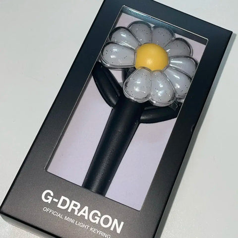 G-Dragon GD Mini Light Keyring Black Transfer