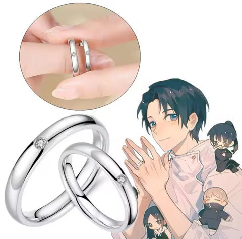 Jujutsu Kaisen Yuta Rika Pure Love Wedding Ring