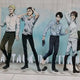 Attack on Titan A4 Acrylic Board Levi Hange Eren Reiner