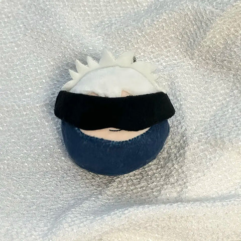 Jujutsu Kaisen Blindfold Gojo Plush Keychain