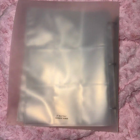 Selling/Trading/Transferring 9-pocket photocard binder