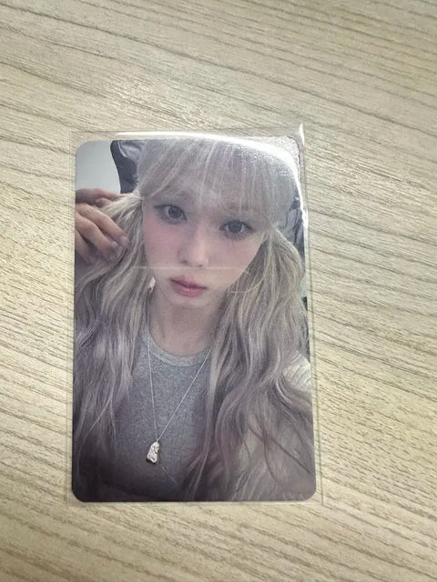 aespa Winter Blue Dream Media photocard