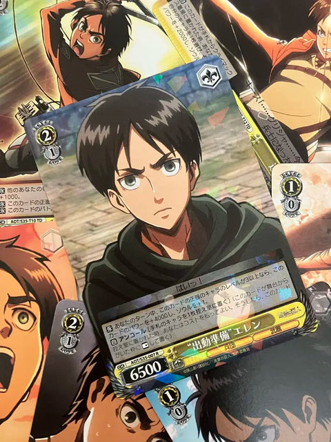 Attack on Titan Eren photocard card goods rare lot