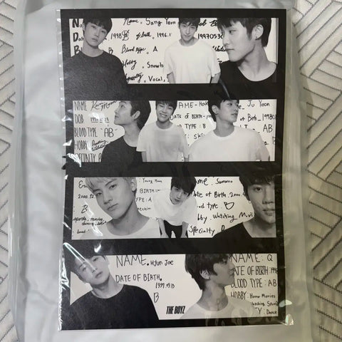 THE BOYZ Generation Short Sleeve Sunwoo Transfer